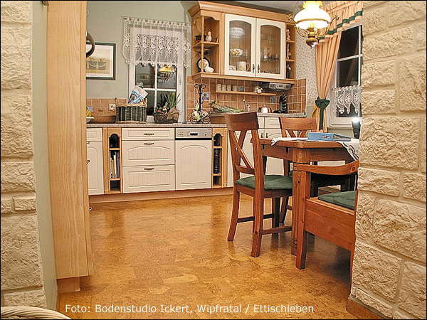 Korkstudio-Ickert, Korkböden aus Klebekork für Arnstadt, Erfurt, Weimar